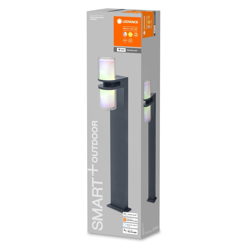 Ledvance - Lampe à intensité variable LED RGBW SMART+ FLARE 2xLED/7W/230V Wi-Fi IP44