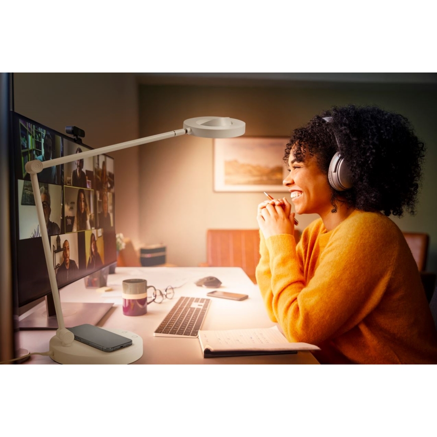Ledvance - Lampe de table tactile LED à intensité variable SUN@HOME LED/20W/230V 2200-5000K CRI 95 Wi-Fi