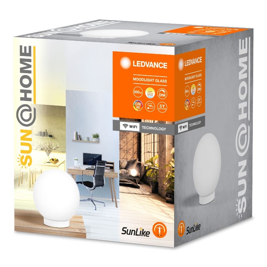 Ledvance - Lampe à intensité variable SUN@HOME LED/8,5W/230V 2200-5000K CRI 95 Wi-Fi