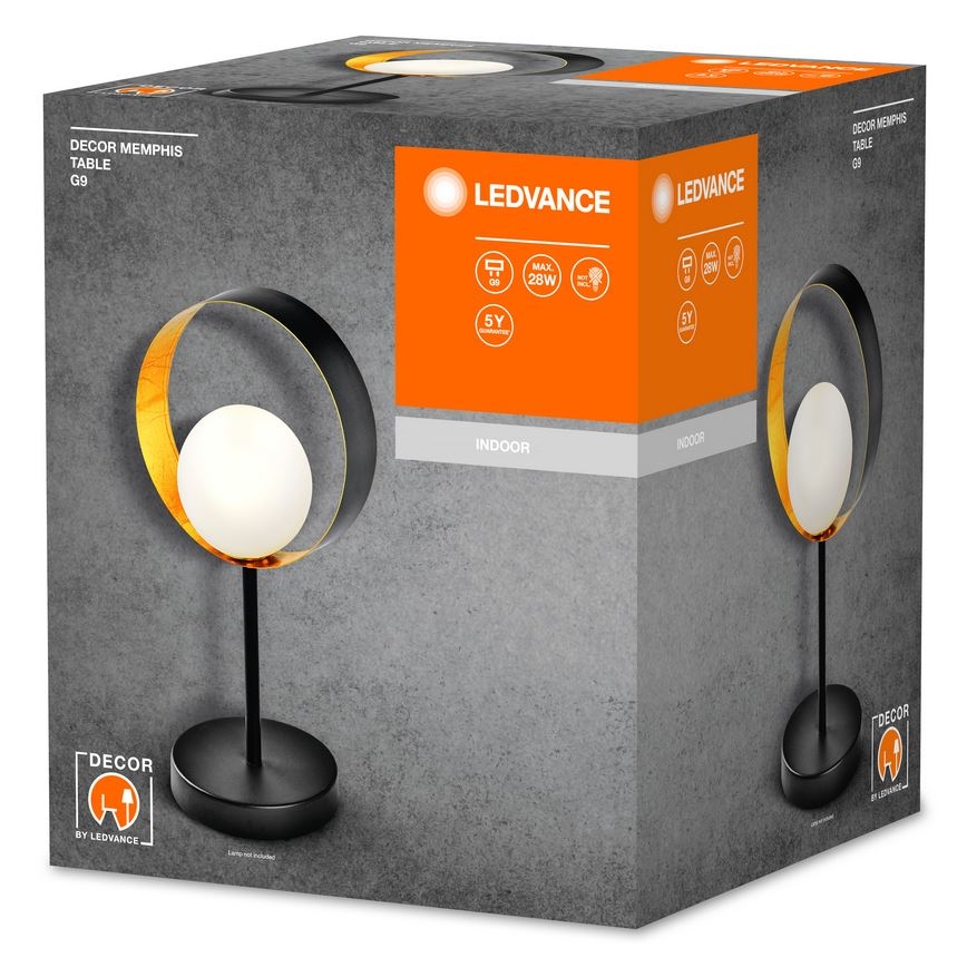 Ledvance - Lampe de table DECOR MEMPHIS 1xG9/28W/230V