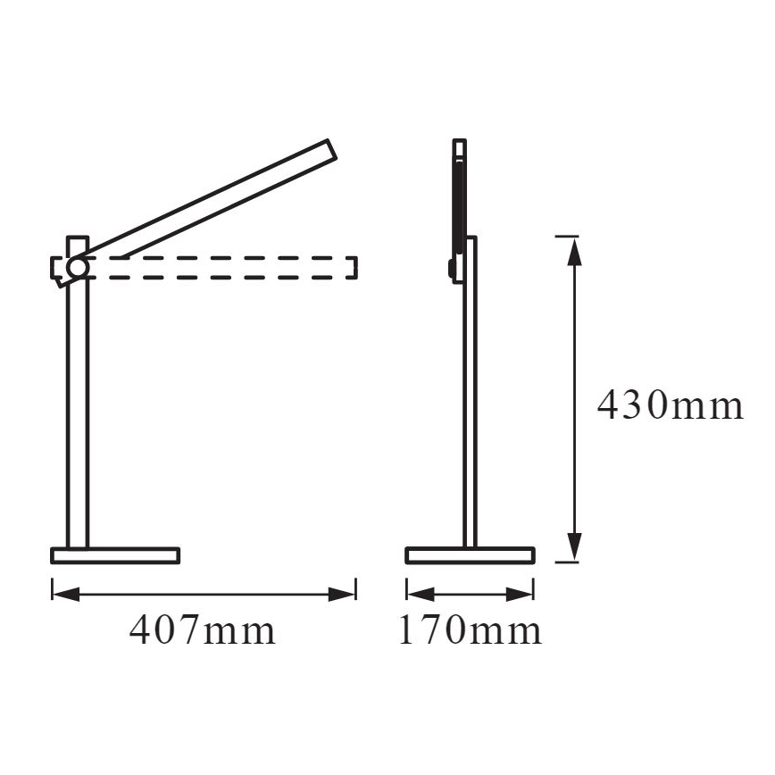Ledvance - Lampe de table dimmable LED PANAN LED/7W/230V