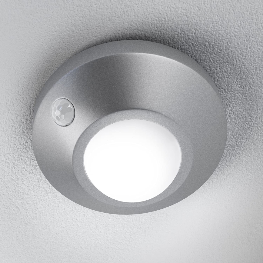 Ledvance - Lampe d'orientation avec détecteur NIGHTLUX LED/1,7W/3xAAA 4000K