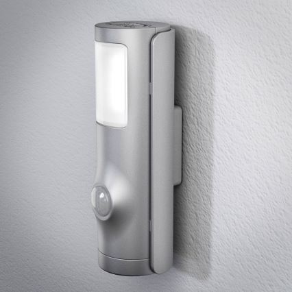 Ledvance - Lampe d'orientation LED avec détecteur NIGHTLUX LED/0,35W/3xAAA IP54