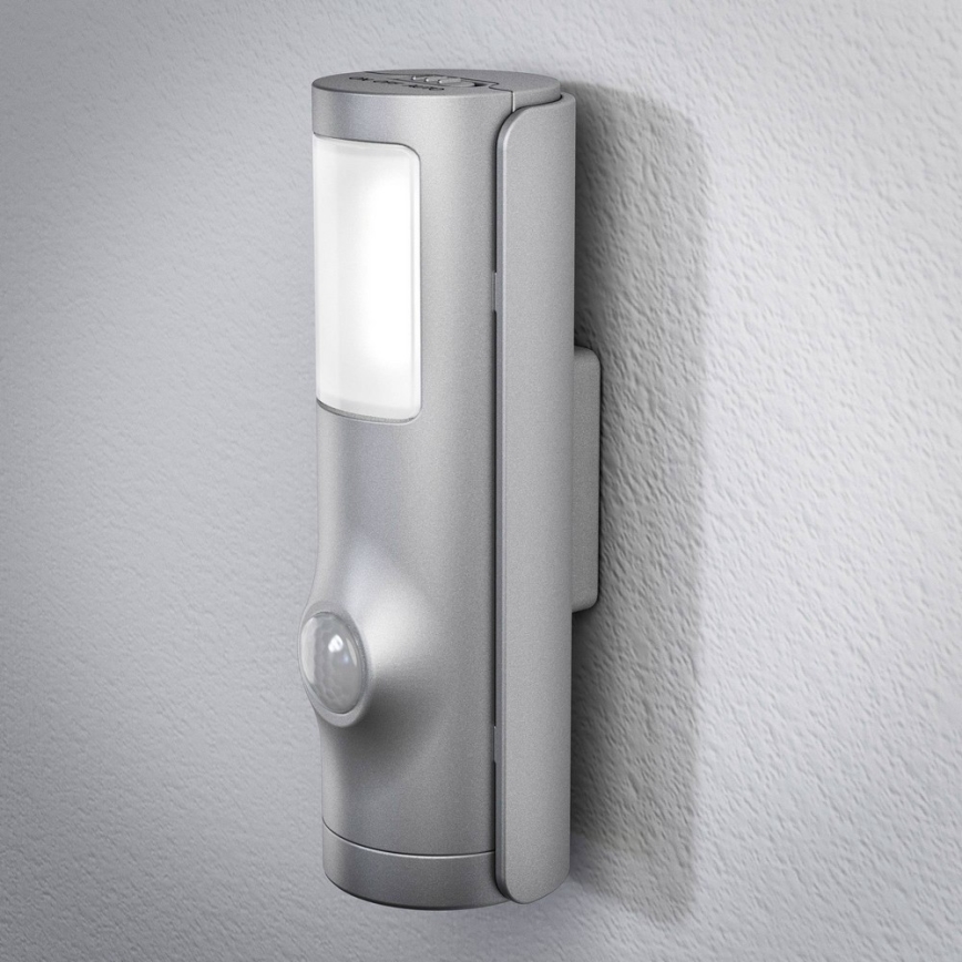 Ledvance - Lampe d'orientation LED avec détecteur NIGHTLUX LED/0,35W/3xAAA IP54