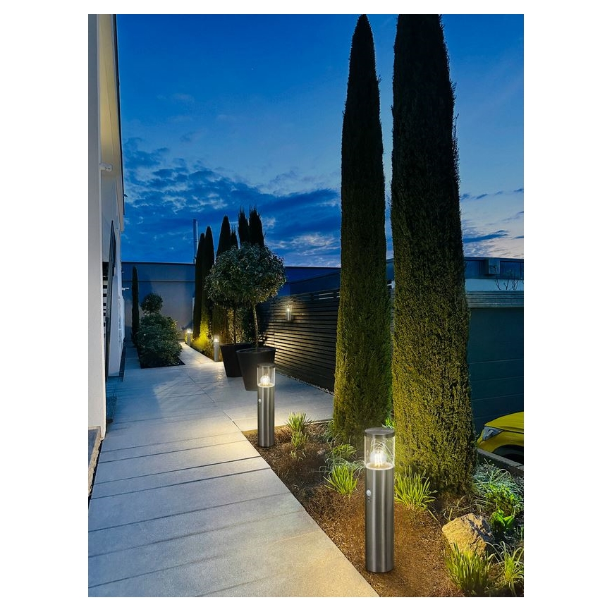 Ledvance - Lampe extérieure avec détecteur EBRO 1xE27/20W/230V IP44