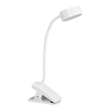 Ledvance - Lampe LED de bureau tactile dimmable à pince CYLINDER LED/4,8W/5V 3000-6500K blanc