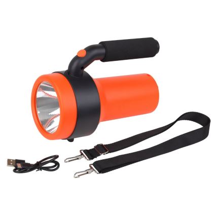 Ledvance - Lampe torche rechargeable avec batterie portative FLASHLIGHT LED/3W/5V 2400 mAh