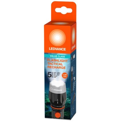 Ledvance - Lampe torche rechargeable LED FLASHLIGHT LED/3,2W/5V 1500mAh