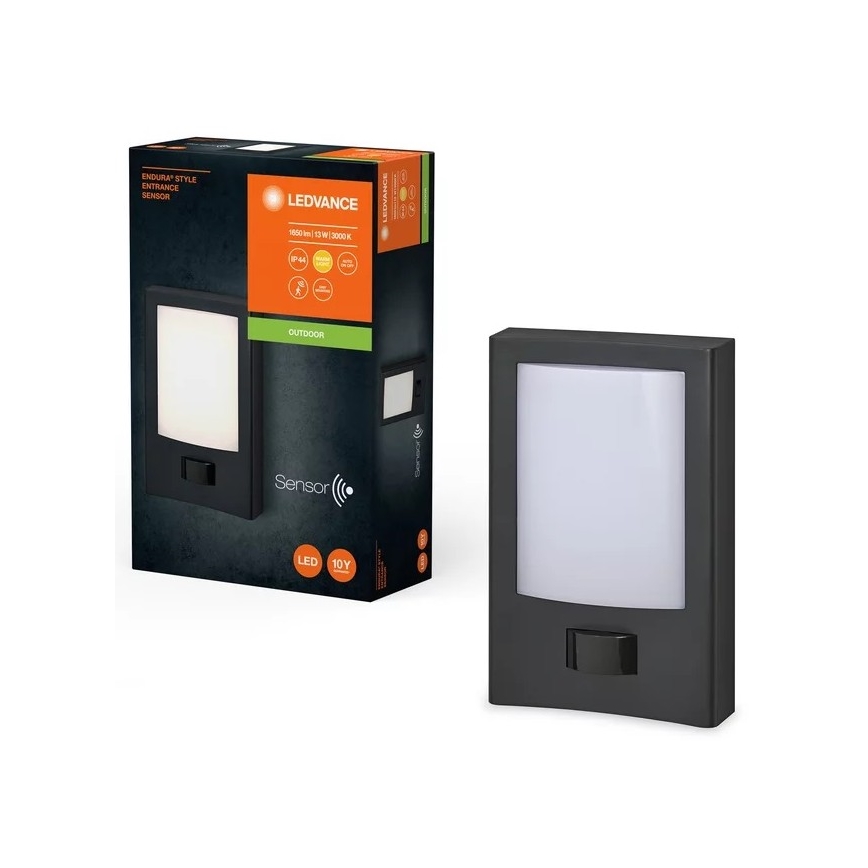 Ledvance - LED Applique da esterno con sensore ENDURA STYLE LED/13W/230V IP44