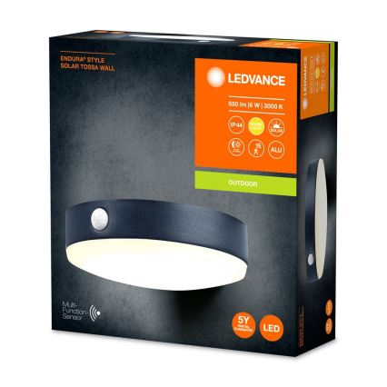 Ledvance-LED Applique solare con sensore ENDURA STYLE LED/6W/3,7V IP44