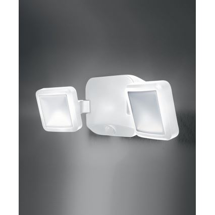 Ledvance - LED Außenwandleuchte mit Sensor BATTERY 2xLED/10W/6V IP54