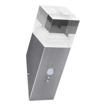 Ledvance - LED-Außenwandleuchte mit Sensor CRYSTAL LED/5W/230V IP44