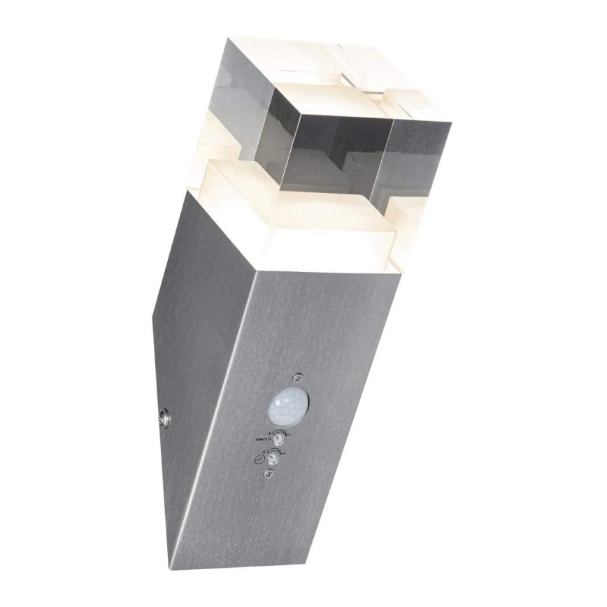 Ledvance - LED-Außenwandleuchte mit Sensor CRYSTAL LED/5W/230V IP44