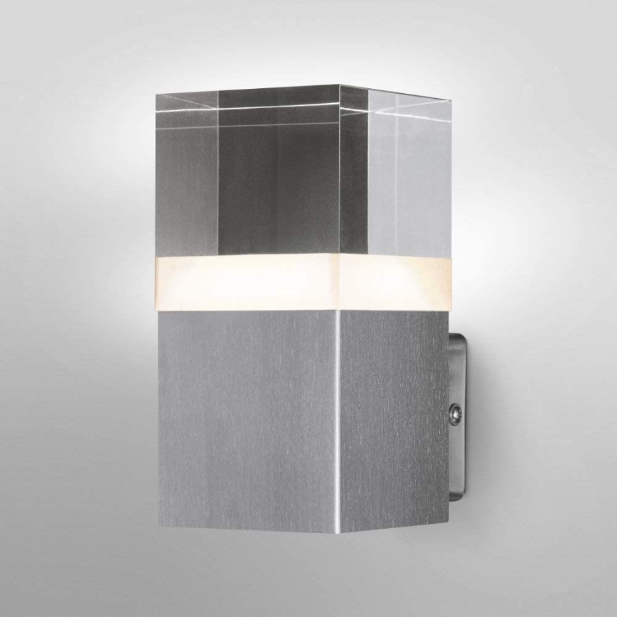 Ledvance - LED Auβen-Wandbeleuchtung CRYSTAL 1xLED/4,5W/230V IP44