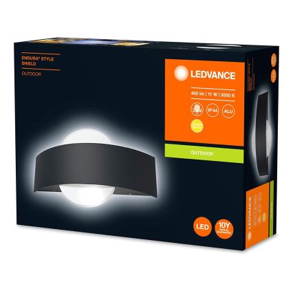 Ledvance - LED Auβen-Wandbeleuchtung SHIELD LED/11W/230V IP44