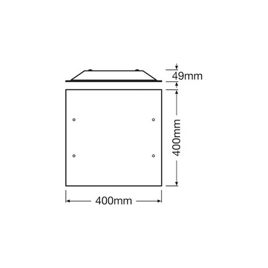 Ledvance - LED-Deckenleuchte LUNIVE LED/24W/230V