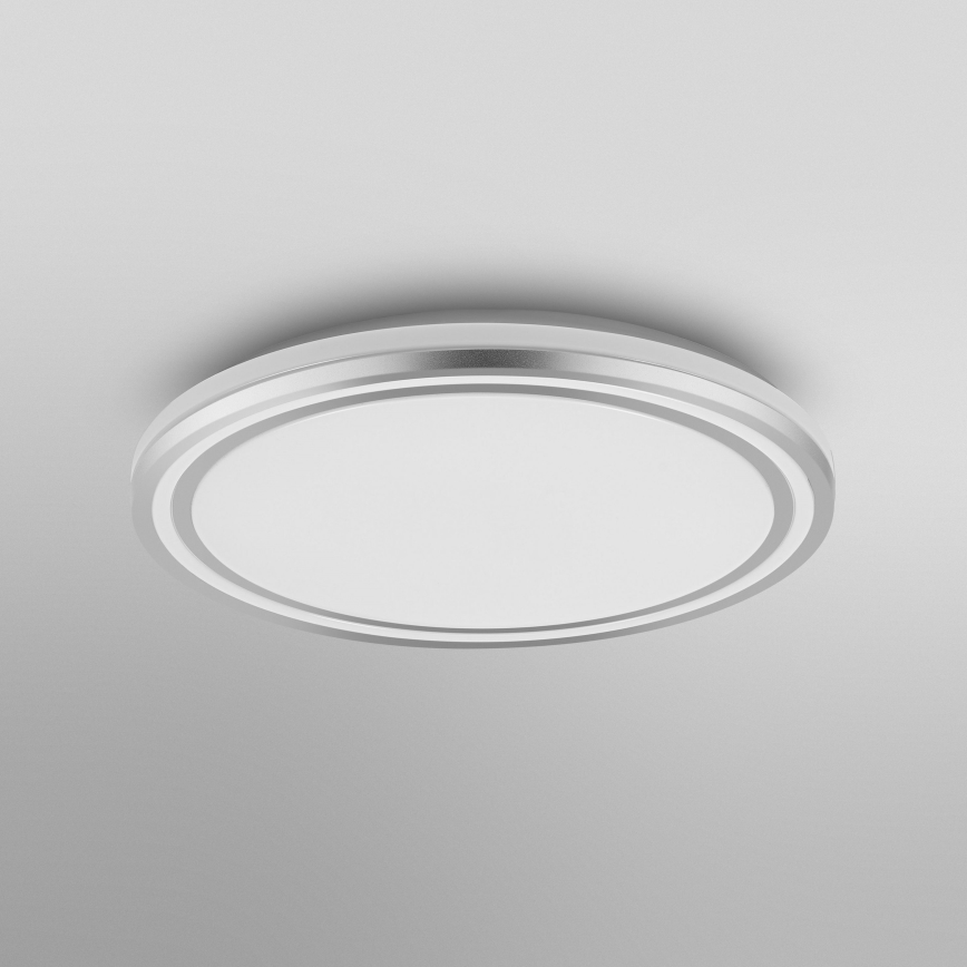 Ledvance - LED-Deckenleuchte ORBIS HELMAN LED/36W/230V d 48,5 cm silbern