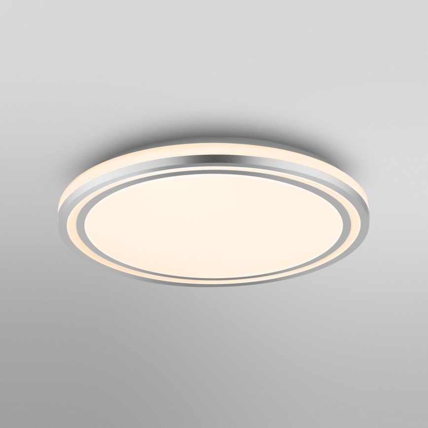 Ledvance - LED-Deckenleuchte ORBIS HELMAN LED/36W/230V d 48,5 cm silbern