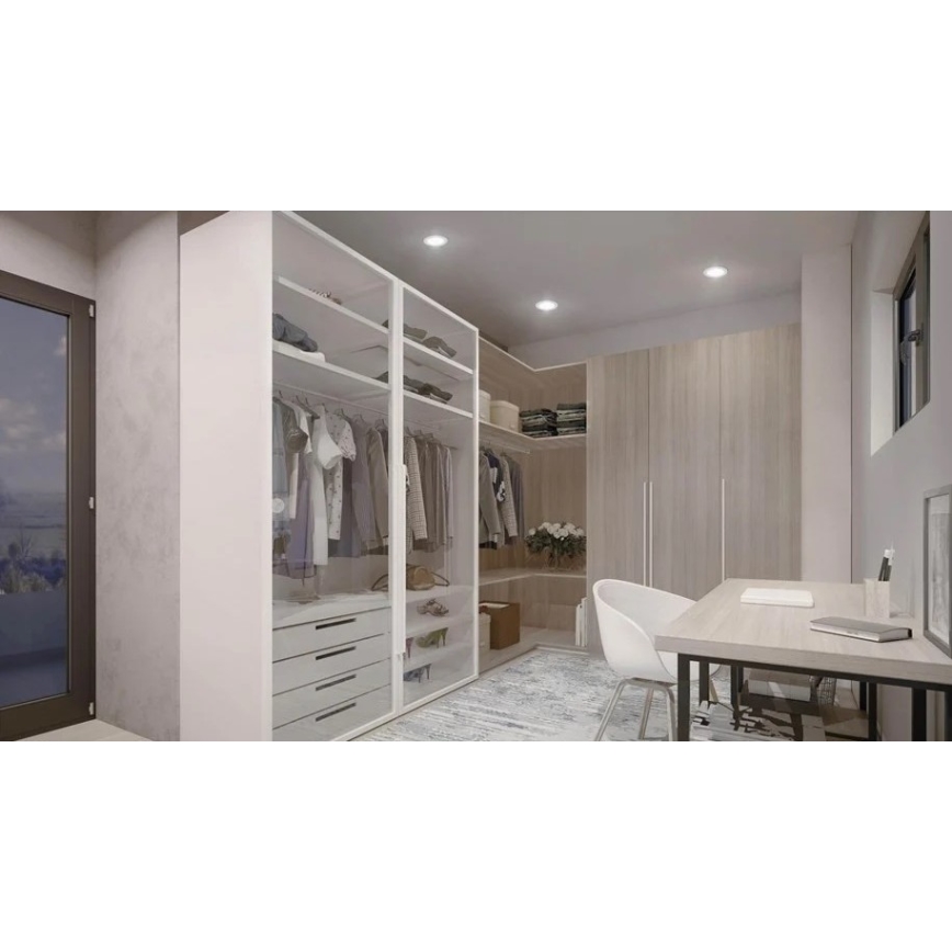 Ledvance - LED dimmbares Einbauleuchten SUN@HOME LED/8W/230V 2200-5000K CRI 95 Wi-Fi