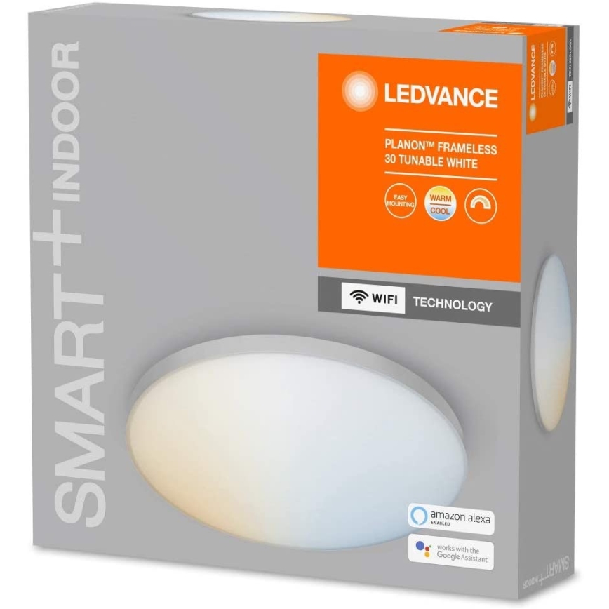 Ledvance - LED dimmbare Deckenleuchte SMART+ FRAMELESS LED/20W/230V Wi-Fi