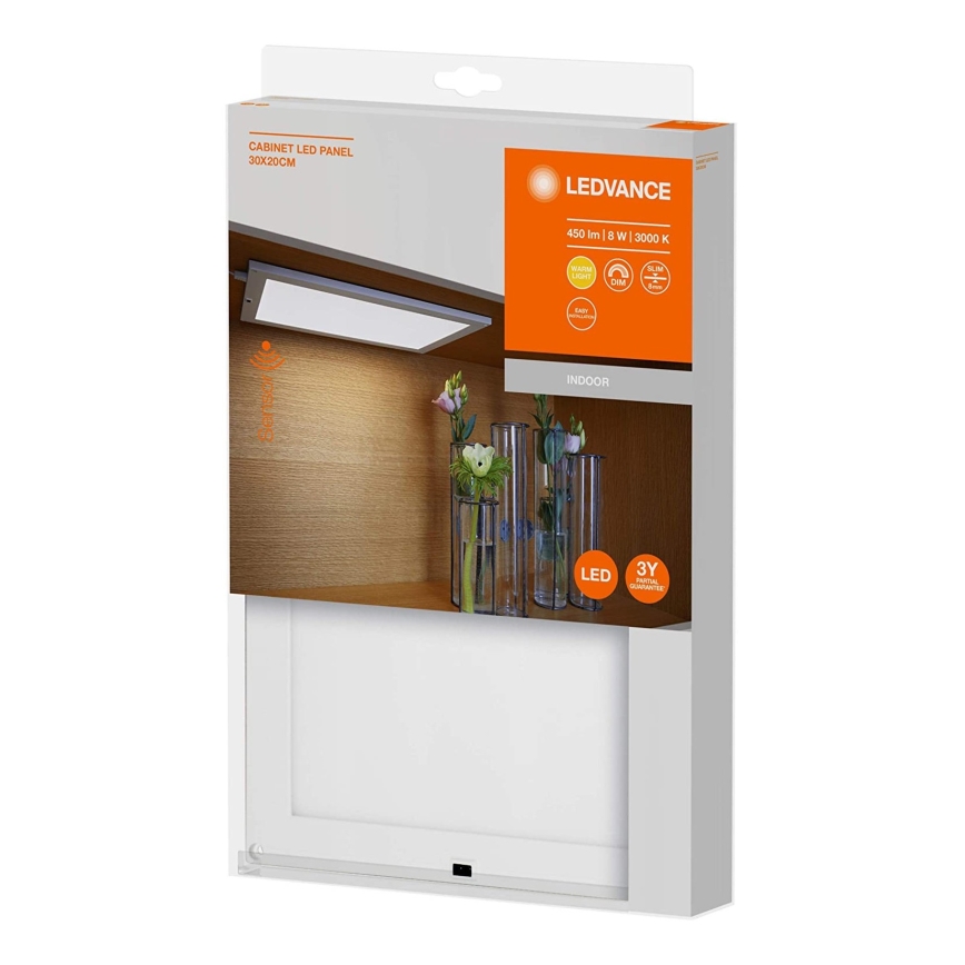 Ledvance - dimmbare LED-Unterbauleuchte mit Sensor CABINET LED/8W/230V 3000K