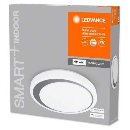 Ledvance - LED-Dimmer-Deckenleuchte SMART+ MOON LED/32W/230V 3,000K-6,500K Wi-Fi