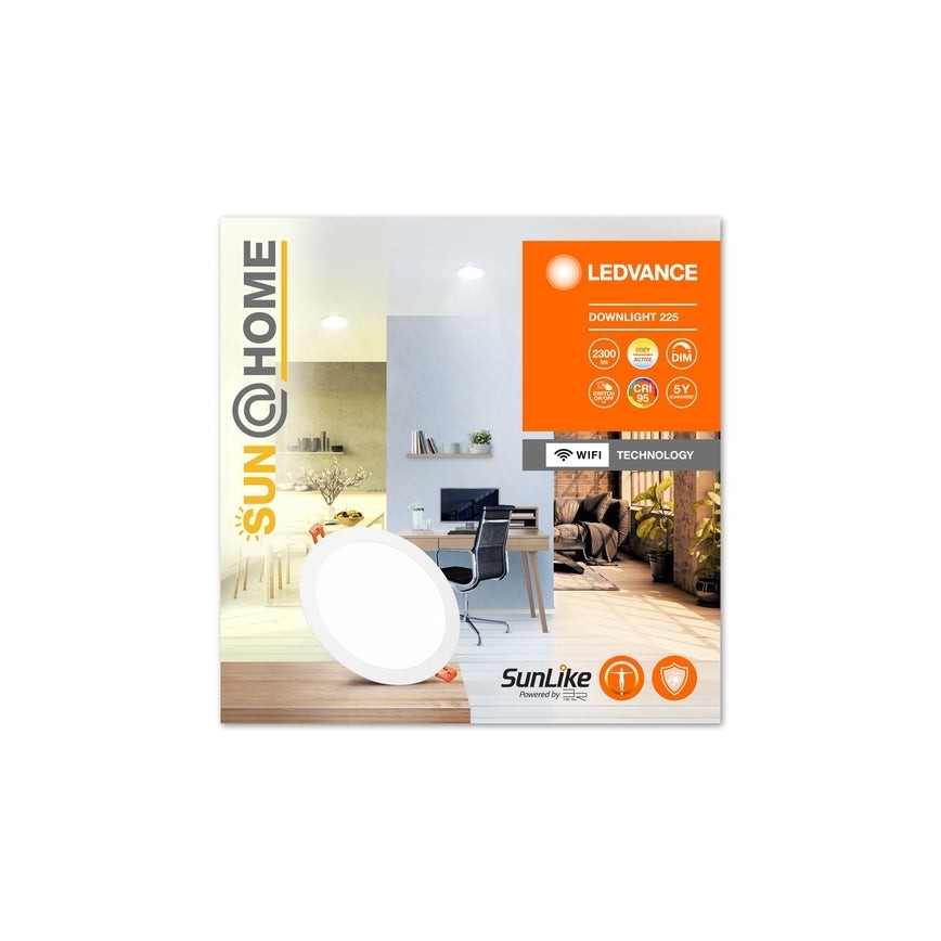 Ledvance - LED Faretto da incasso dimmerabile SUN@HOME LED/22W/230V 2200-5000 CRI 95 Wi-Fi