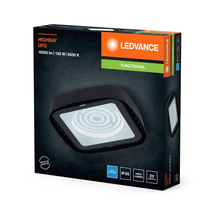 Ledvance - LED-Hochleistungs-Deckenleuchte HIGHBAY LED/130W/230V IP65 6500K