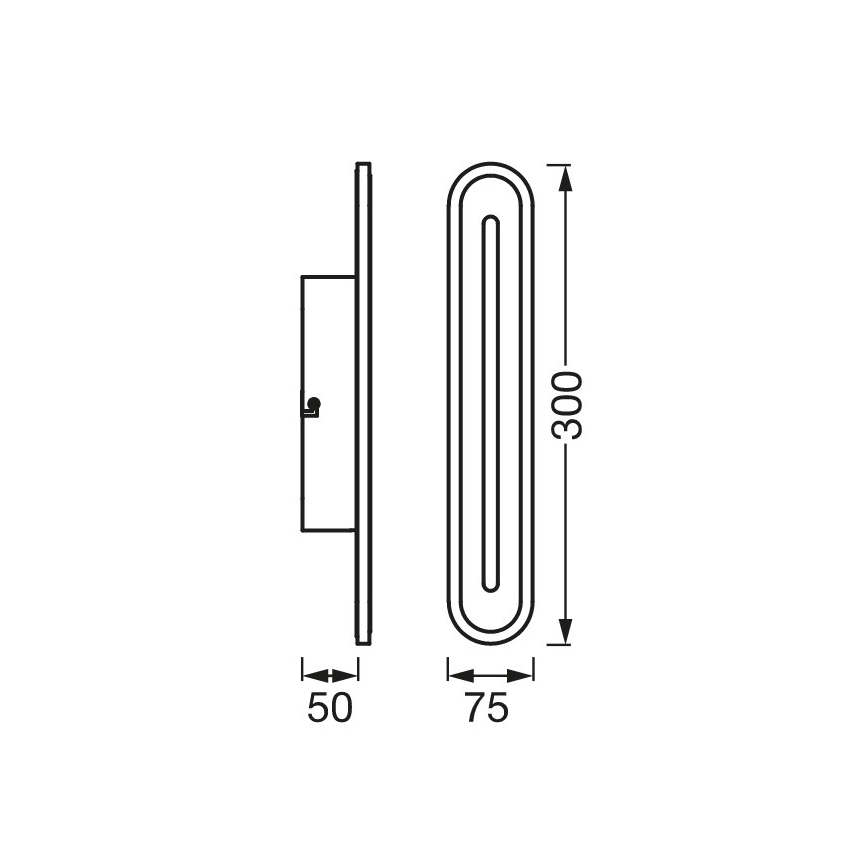 Ledvance - Lampada LED da bagno dimmerabile SMART+ BATH LED/13W/230V 3000-6500K IP44 Wi-Fi