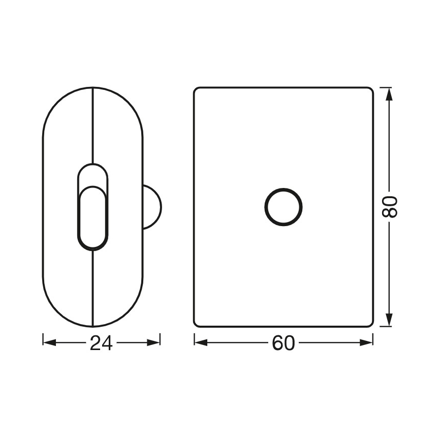 Ledvance - LED-Orientierungslicht mit Sensor für Kinder NIGHTLUX LED/0,2W/4,5V 3000K