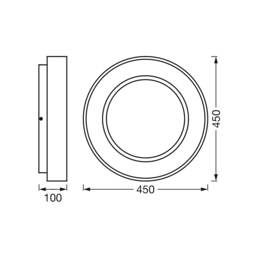 Ledvance-LED Plafoniera dimmerabile SUN@HOME CIRCULAR LED/18,5W/230V Wi-Fi