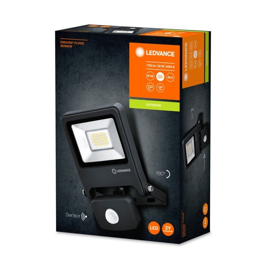 Ledvance - LED Reflektor ENDURA mit Sensor LED/20W/230V IP44