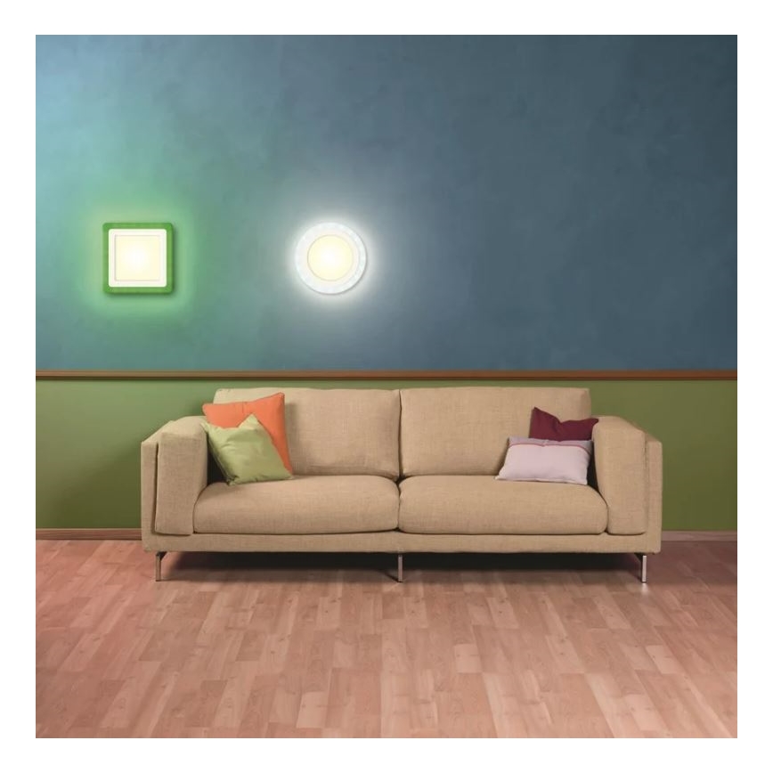 Ledvance - LED RGB Dimmbare Deckenleuchte LED/19W/230V + Fernbedienung
