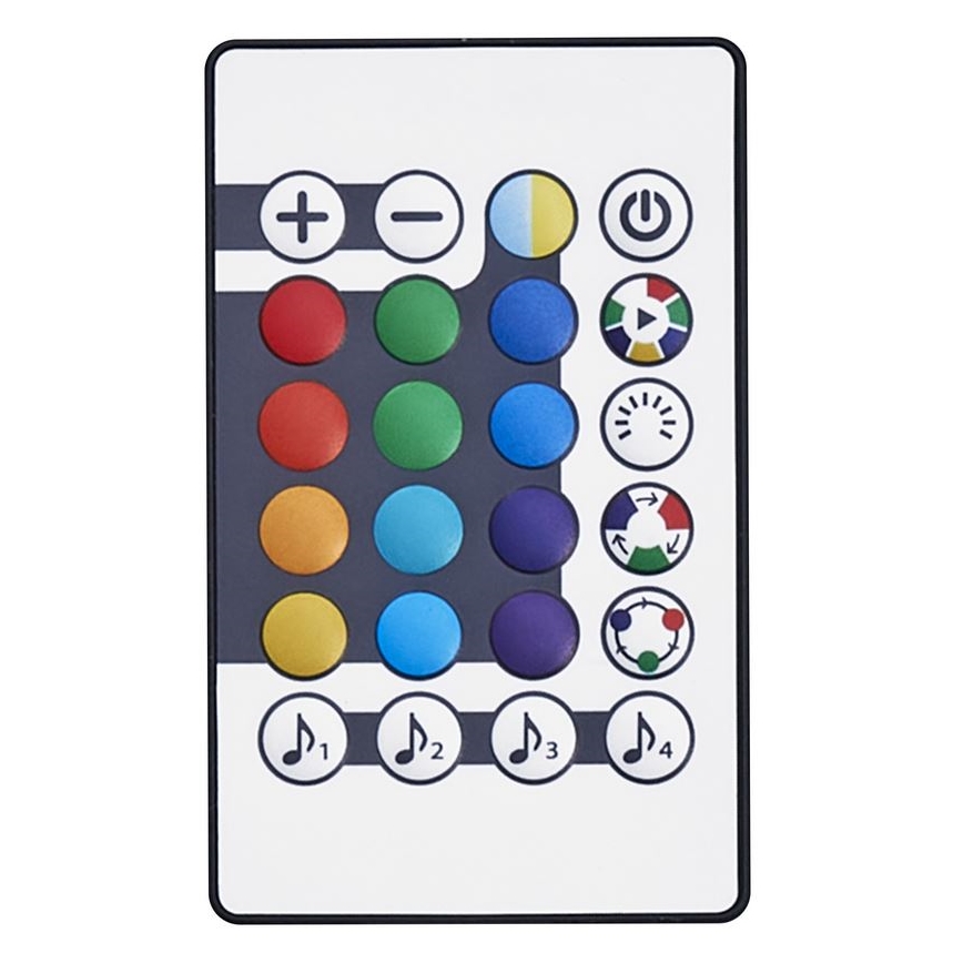 Ledvance - LED RGB Striscia dimmerabile FLEX AUDIO 5m LED/20W/230V + telecomando