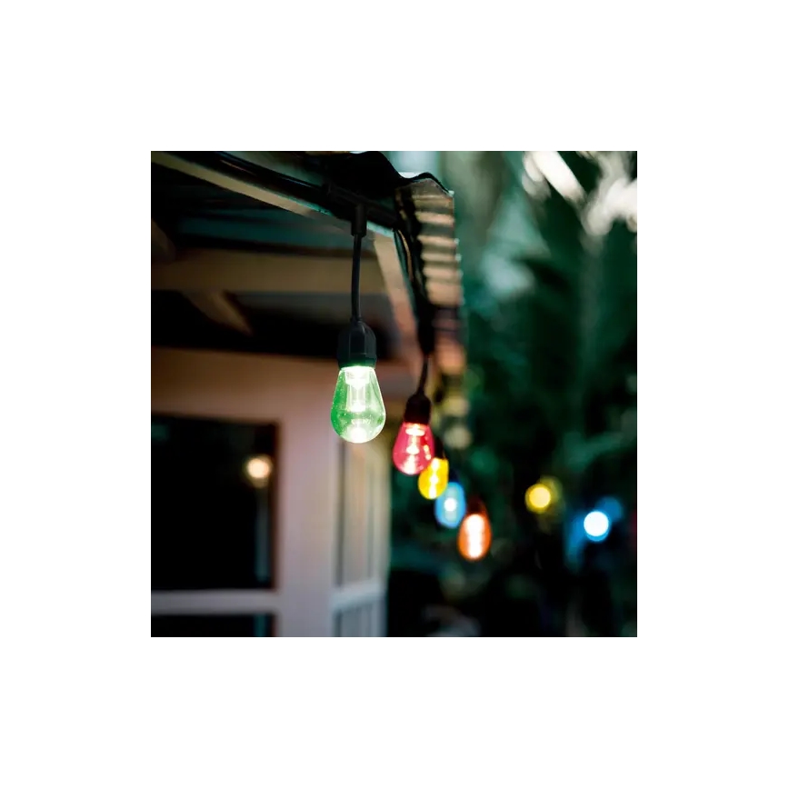 Ledvance - Catena LED RGBW dimmerabile da esterno SMART+ STRING 12xLED/0,37W/230V IP44 Wi-Fi