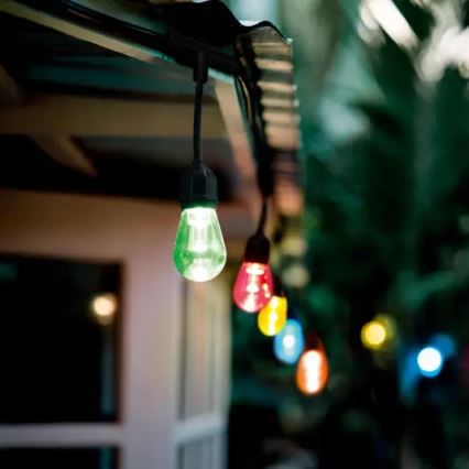 Ledvance - Catena luminosa LED RGBW dimmerabile da esterno SMART+ STRING 12xLED/0,37W/230V IP44 Wi-Fi