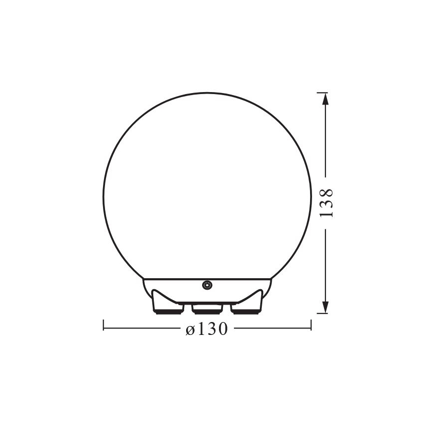 Ledvance - LED RGBW Lampada da tavolo ricaricabile dimmerabile SMART+ MAGIC LED/2,5W/5V 2200-6500K Wi-Fi