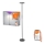 Ledvance - LED RGBW lampadaire dimmable SMART+ FLOOR LED/24W/230V 2700-5000K Wi-Fi