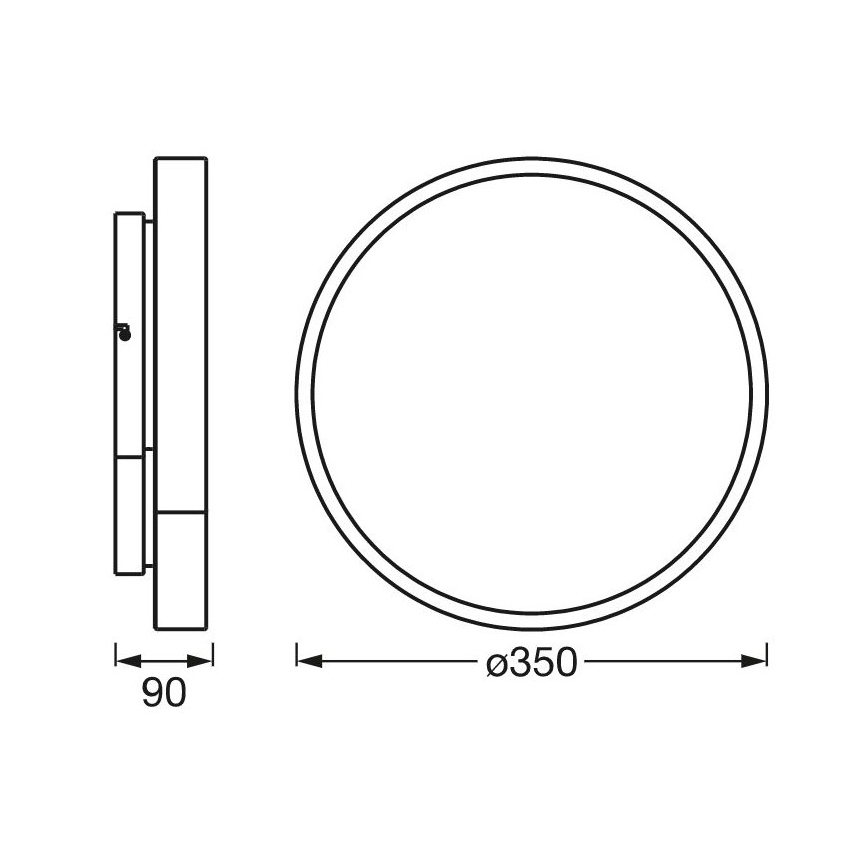 Ledvance - LED RGBW Plafoniera dimmerabile SMART+ ORBIS LED/28W/230V 3000-6500K Wi-Fi