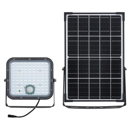 Ledvance - Dimmbarer LED-Solarstrahler mit Sensor FLOOD SPLIT LED/30W/6,4V IP65 + Fernbedienung