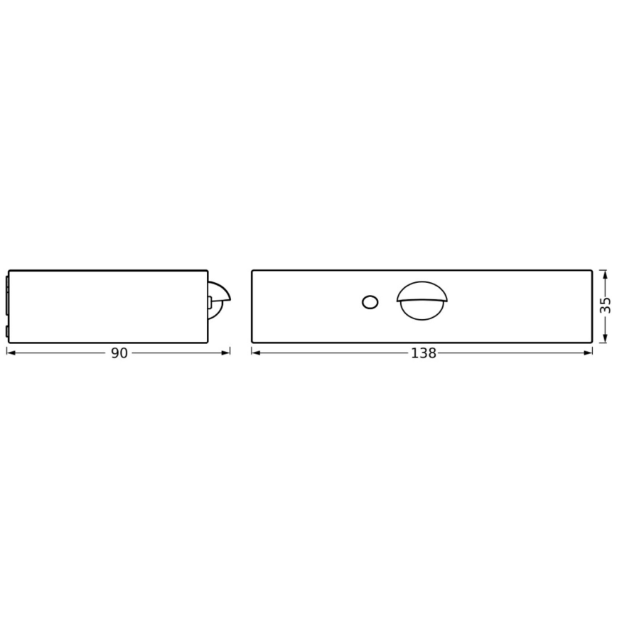 Ledvance - LED-Solar-Wandleuchte mit Bewegungs- und Dämmerungssensor ENDURA SOLAR LED/3W/4,2V 1200 mAh IP65