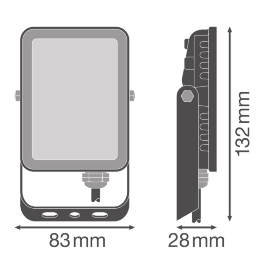 Ledvance - LED-Wandstrahler für den Außenbereich FLOODLIGHT ESSENTIAL LED/10W/230V IP65