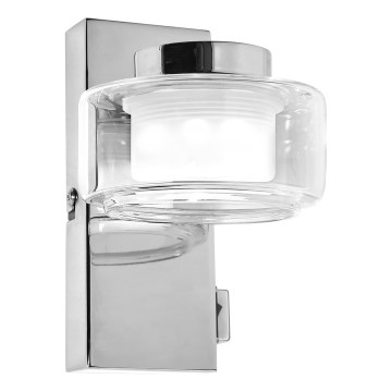 Ledvance - LED-Wandleuchte für Badezimmer ORBIS FLAME LED/5,5W/230V 3000/4000K IP44 Chrom