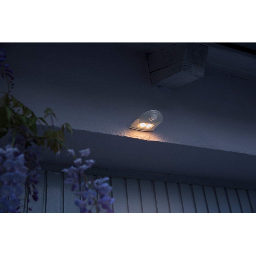 Ledvance - LED-Wandleuchte für den Außenbereich mit  Sensor DOORLED LED/1W/4,5V IP54