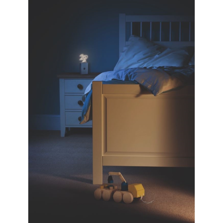 Ledvance - Luce di orientamento per bambini con sensore NIGHTLUX LED/0,2W/4,5V
