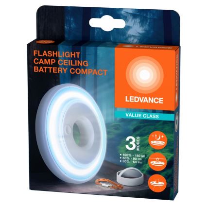 Ledvance - Luce LED dimmerabile FLASHLIGHT CAMP LED/2,2W/3xAAA