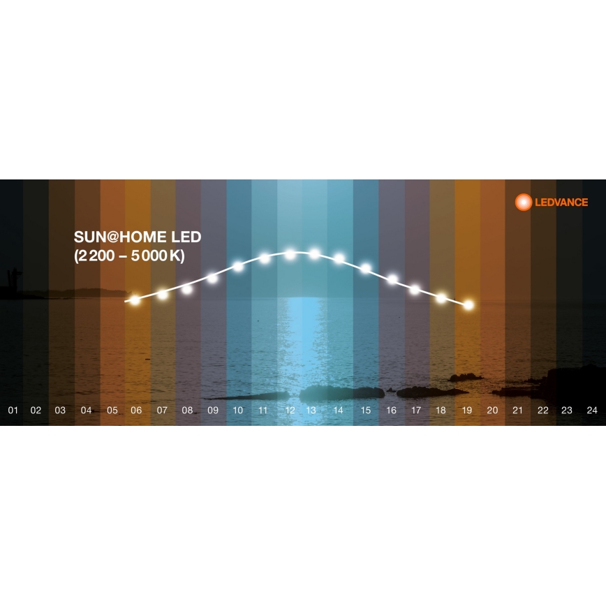 Ledvance - Plafoniera LED dimmerabile SUN@HOME LED/35W/230V 2200-5000K CRI 95 Wi-Fi