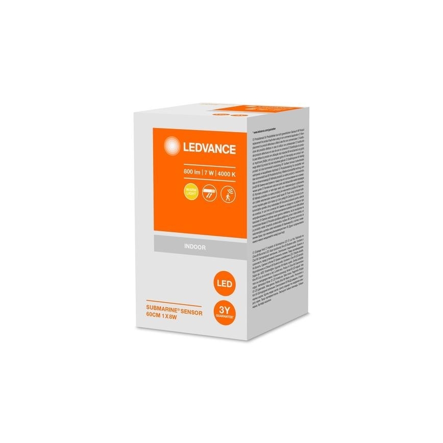 Ledvance - Luce LED Heavy Duty con sensore SUBMARINE 1xG13/8W/230V IP65