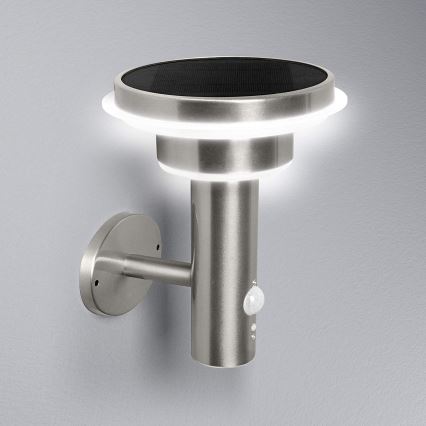 Ledvance - Luce solare a LED dimmerabile con sensore CIRCLE LED/6W/3,2V IP44