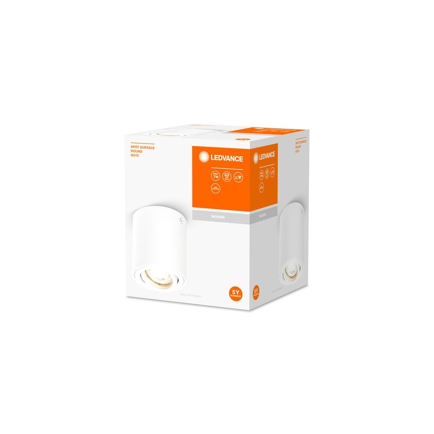Ledvance - Luce Spot SPOT 1xGU10/7W/230V bianco